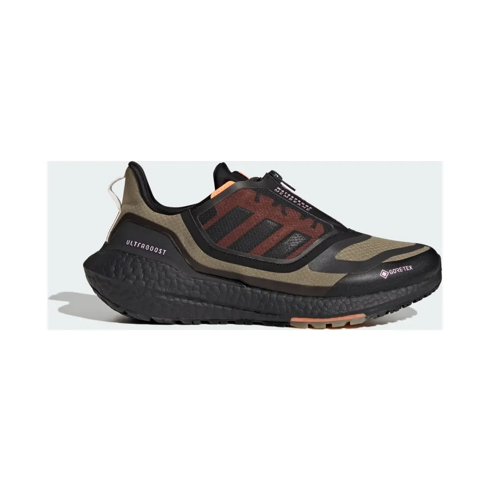 adidas Ultraboost 22 GORE-TEX Orbit Green / Night Metallic / Beam Orange (GZ6876)