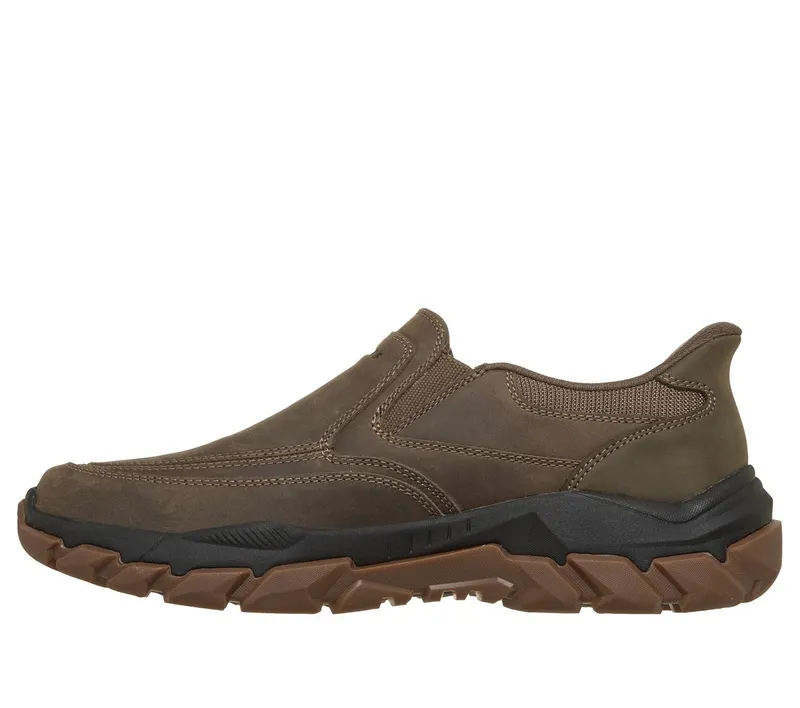 Skechers Slip-ins Relaxed Fit: Santoro – Archaic Sneaker Donker Taupe