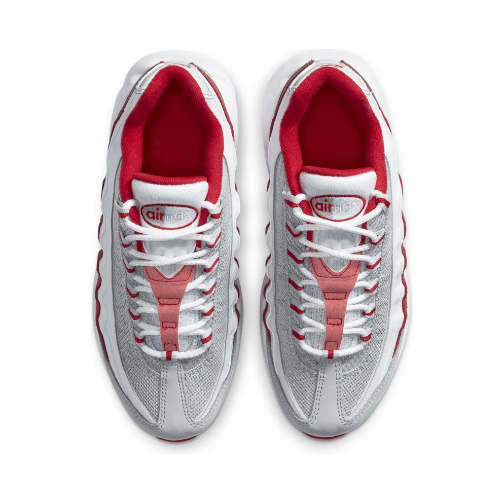 Nike Air Max 95 Recraft Grey Fog Hyper Red (GS) Grey Fog/White-Hyper Red (CJ3906-004)