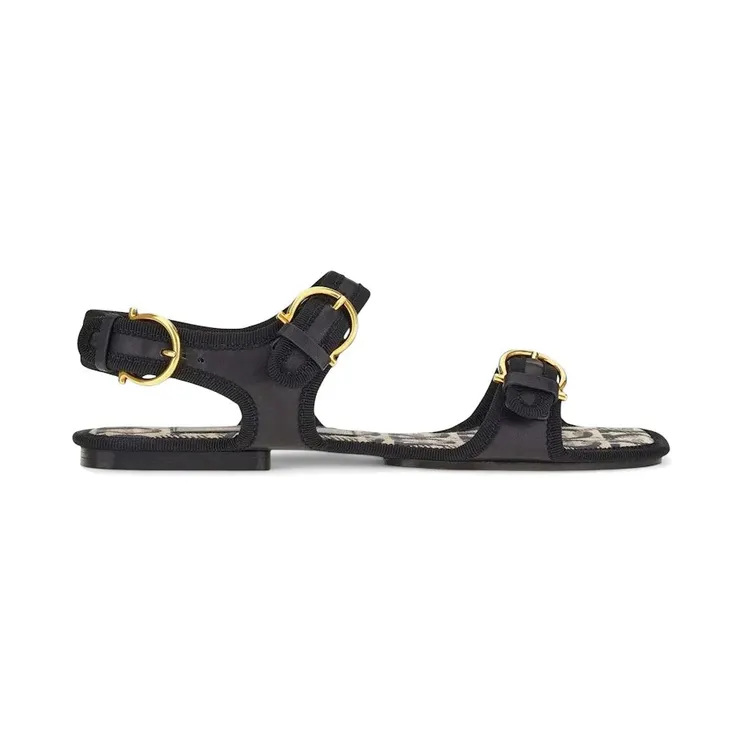 Ferragamo Sandal Black Gold (01D966756637)