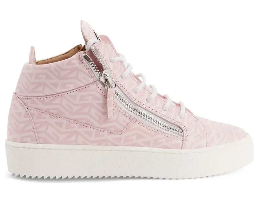 Giuseppe Zanotti Kriss Sneakers mit Monogramm – Rosa (RW20033001)