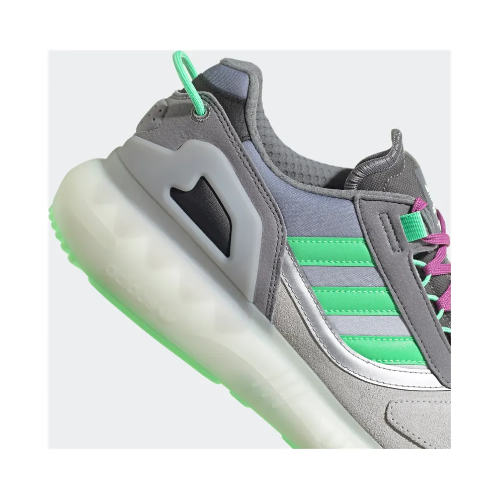 Adidas ZX 5K BOOST Grey Three / Beam Green / Semi Pulse Lilac (GX2028)