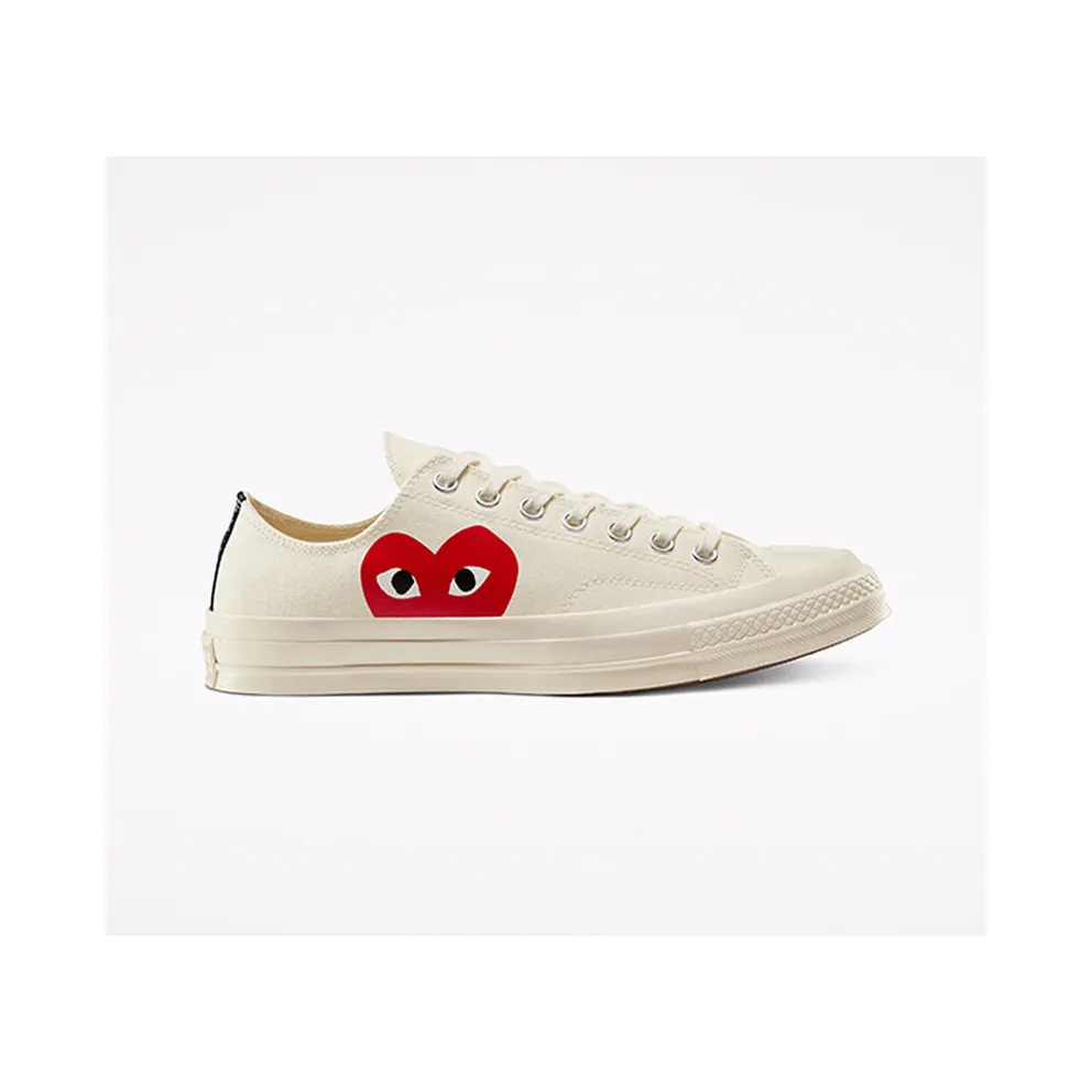 Converse x Comme des Garcons CDG Chuck Taylor Low Cream White (150207C)