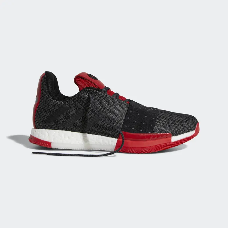 adidas Harden Vol. 3 Core Black Scarlet Core Black/Grey/Scarlet (AQ0034)