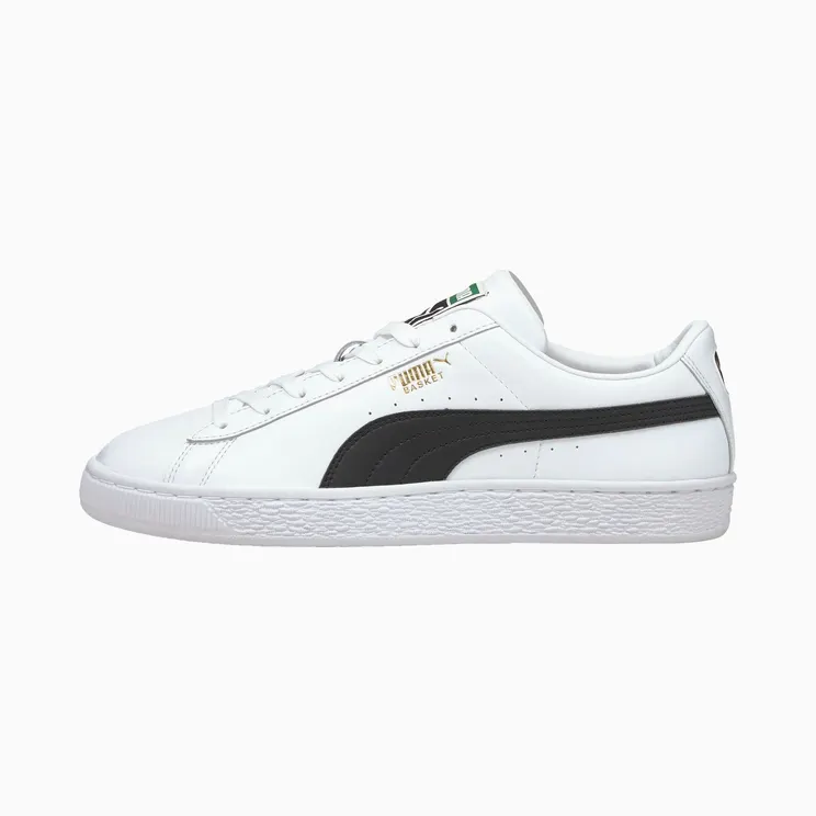 Puma Basket Classic XXI Wit/Zwart (374923-02)