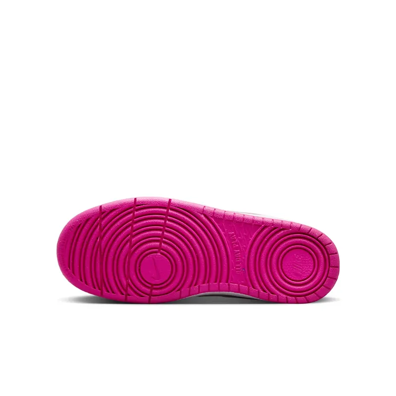 Nike Court Borough Low Recraft GS “Laser Fuchsia White” (DV5456-123)