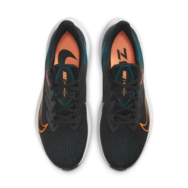 Nike Air Zoom Winflo 7 Black Atomic Orange (CJ0291-013)