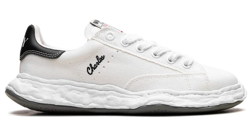 Maison Mihara Yasuhiro Charles Original Sole Low Canvas “White” (A12FW703-WHT) (5)