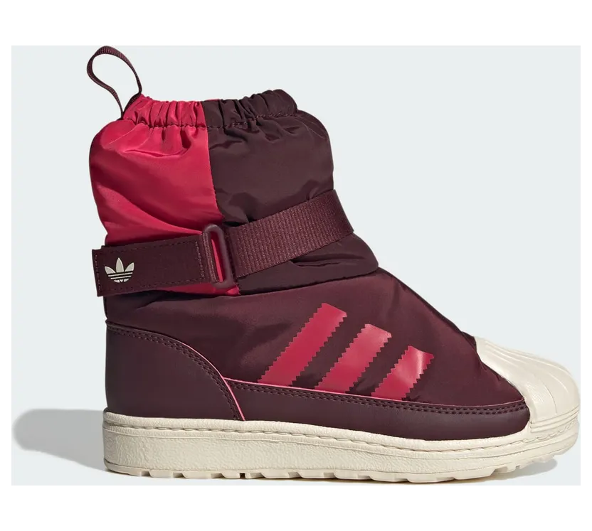 Adidas Superstar 360 Winterized Boot Kinderen Maroon / Wonder White / Ruby Red (JR5804)