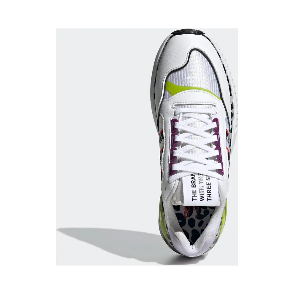 Adidas Rich Mnisi ZX Wavian Cloud White / True Orange / Purple Tint (GW0517)