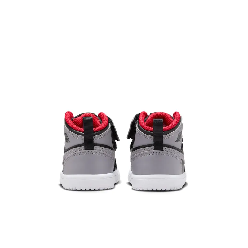 Jordan 1 Mid ALT Black Fire Red White Cement Grey (DR9744-006)