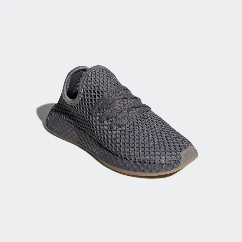 adidas Deerupt Grey Gum (Youth) Grey/Grey/Gum (DA9609)