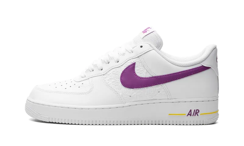 Nike Air Force 1 Low EMB “Bold Berry Lakers” (FJ4209-100)