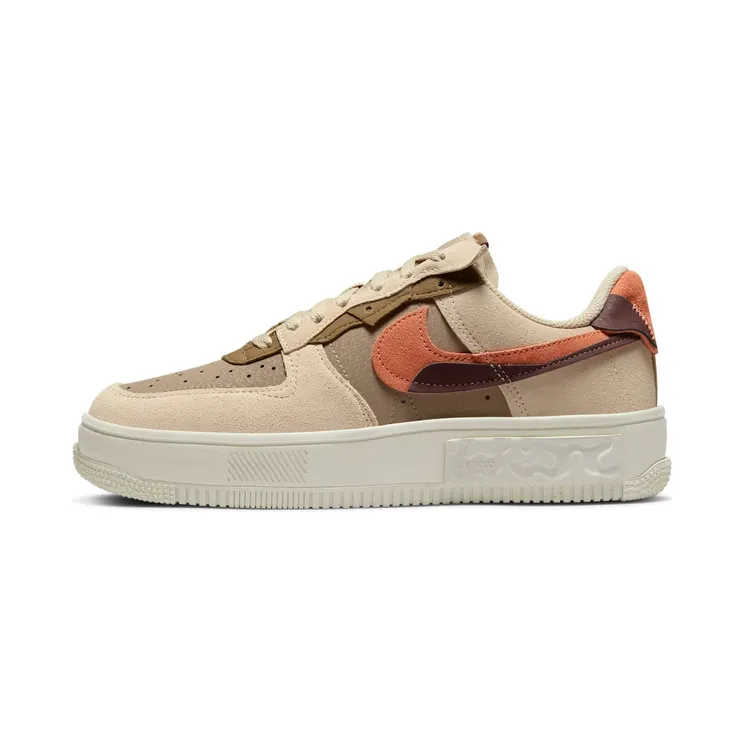 Nike Air Force 1 Fontanka “Rattan / Burgundy Crush / Khaki / Madder Root” (DR0150-200)