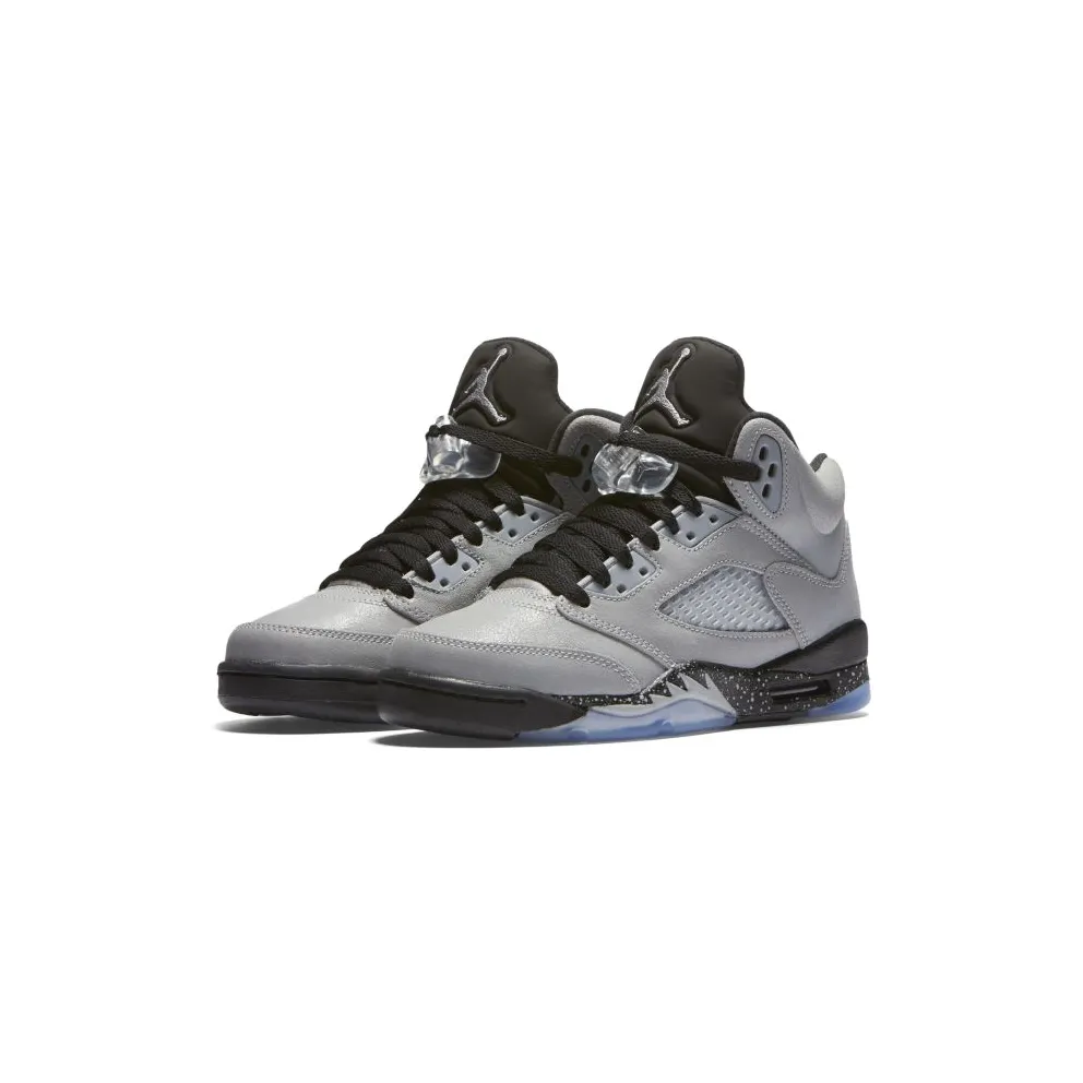 Jordan 5 Retro Wolf Grey (GS) Grey/Black (440892-008)