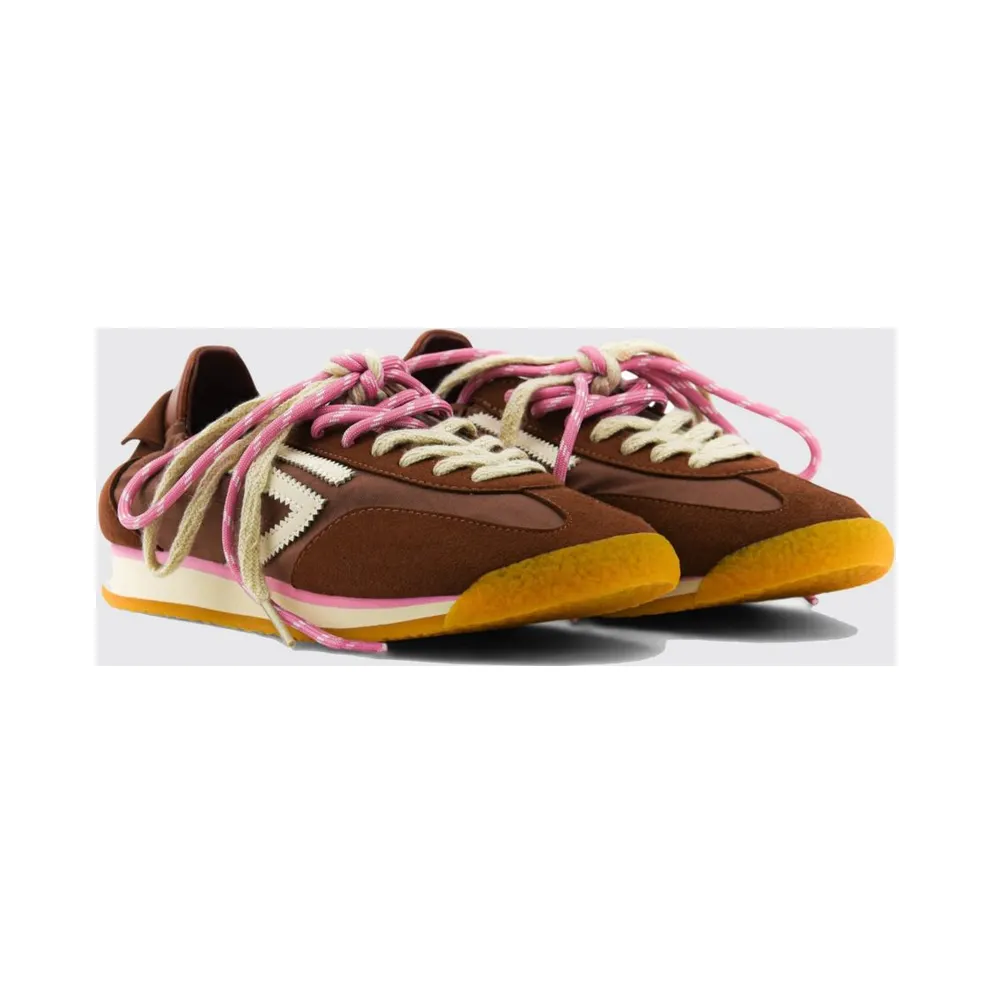 Puraai 6.02 Panther Vegan Leather and Fabric Burnt (PU602P026)