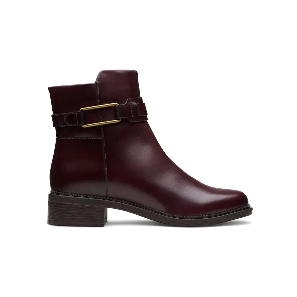 Clarks Maye Bella Bordeaux Leather (26179642)