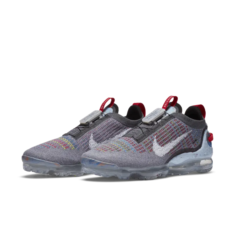 Nike Air VaporMax 2020 Flyknit Smoke Grey Multi-Color Smoke Grey/Bright Crimson-University Red-White (CZ9313-001)