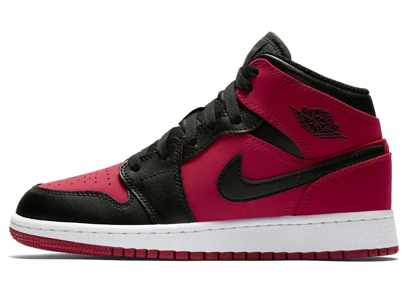 Air Jordan 1 Mid Gym Red (554724-610)