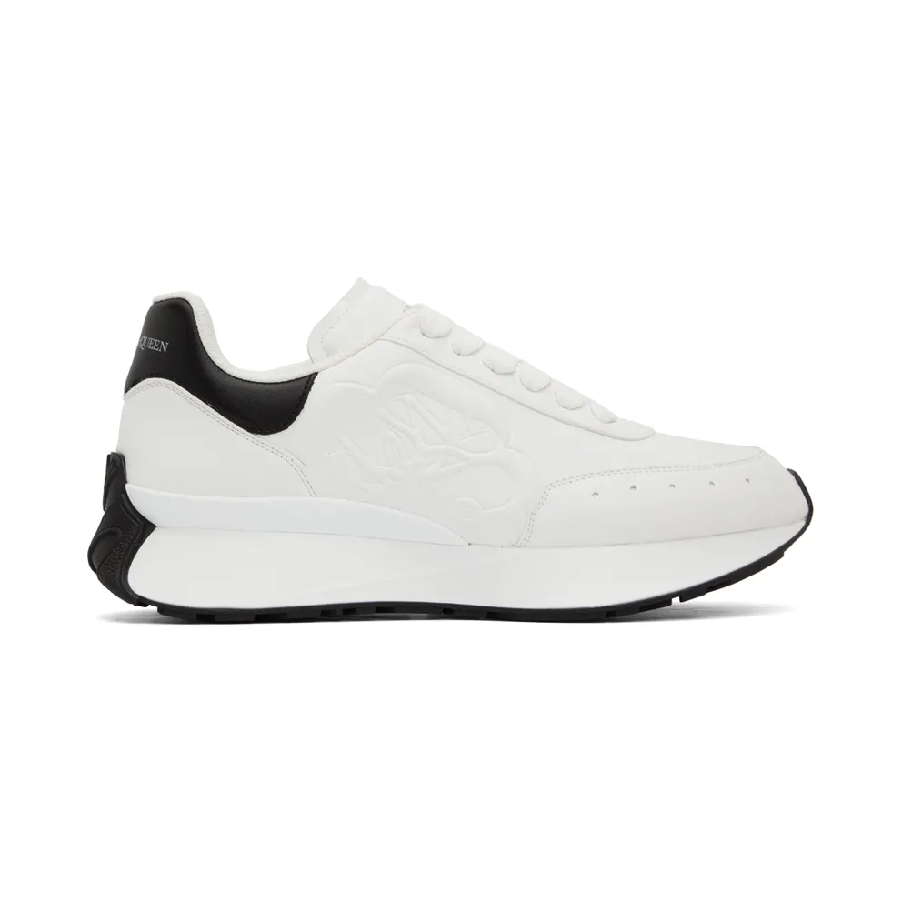 Alexander McQueen White Sprint Runner (688548WIC93)