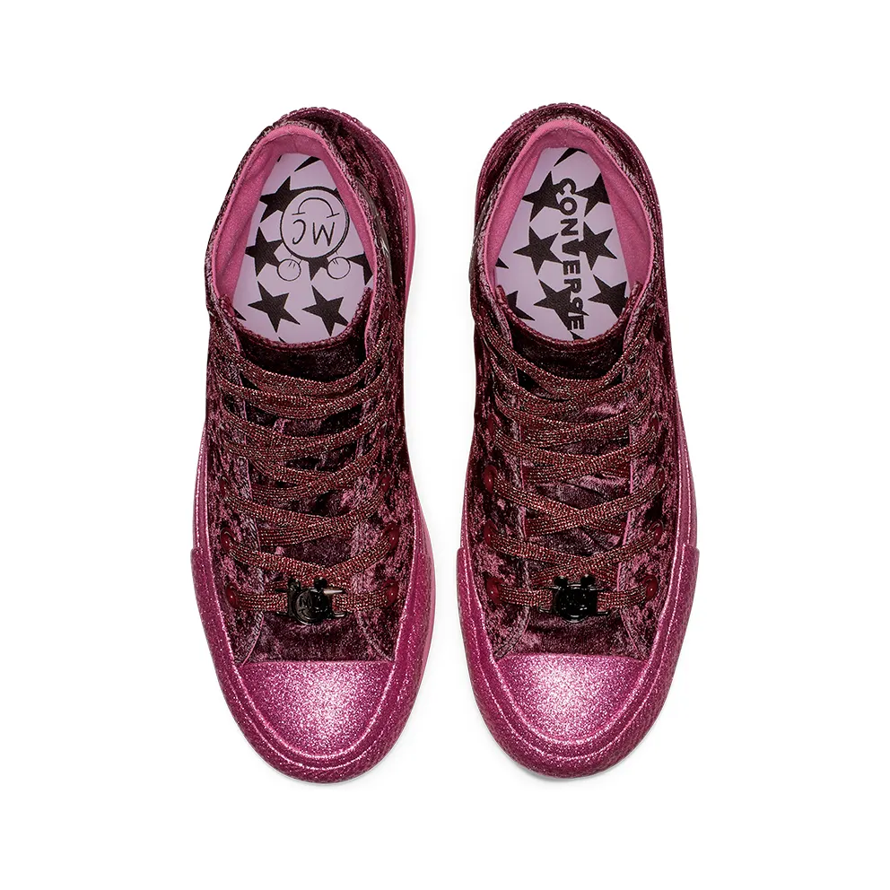 Converse Chuck Taylor All-Star Lift Hi Miley Cyrus Pink (W) Pink/Black (563725C)