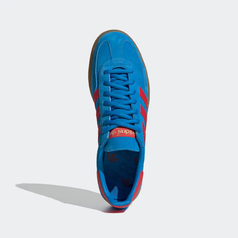 adidas Handball Spezial Bright Blue / Vivid Red / Gold Metallic (FX5675)