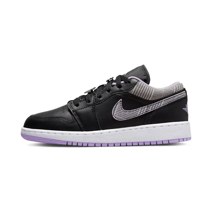 Air Jordan 1 Low Houndstooth (GS) (DH0570-015)
