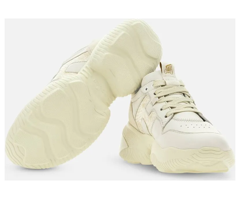 Hogan Interaction Beige White Silver (HXW5680EU10OEP0RUB) (4)