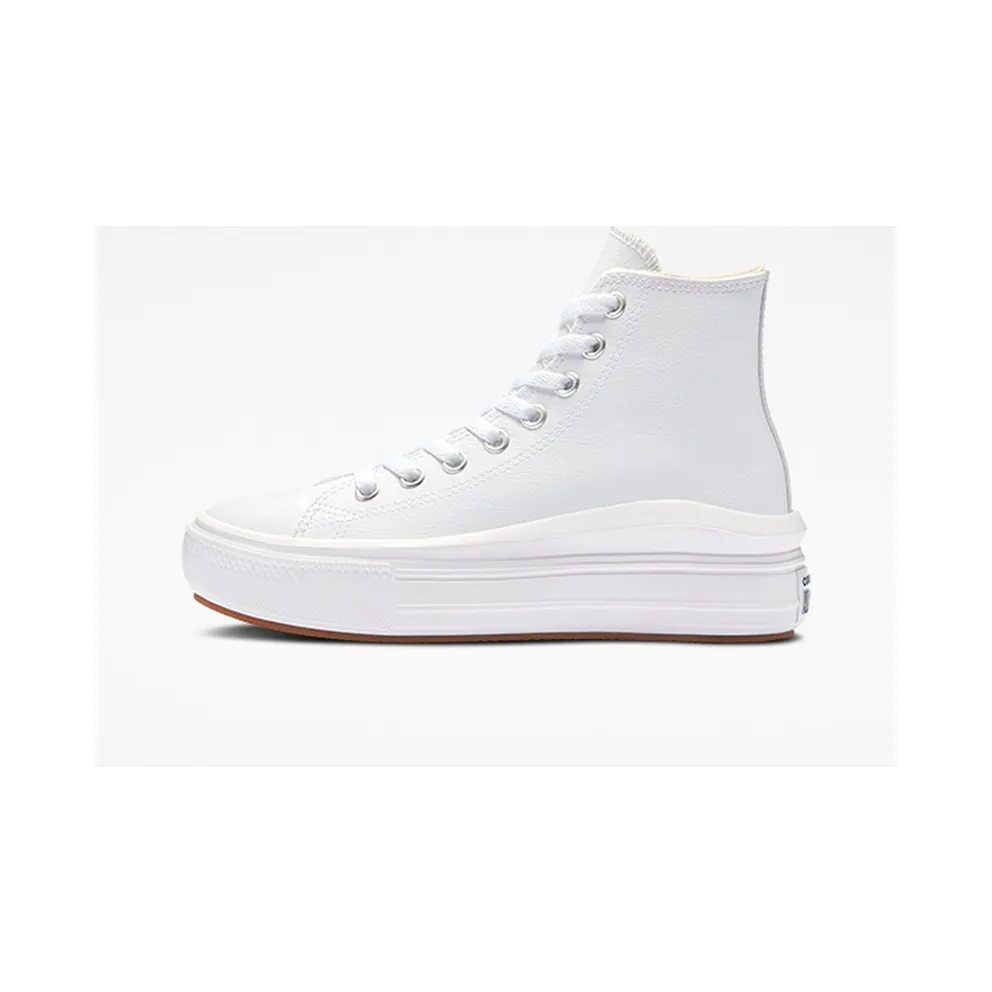 Converse Chuck Taylor All Star Move Platform Foundational Leather White/Black/White