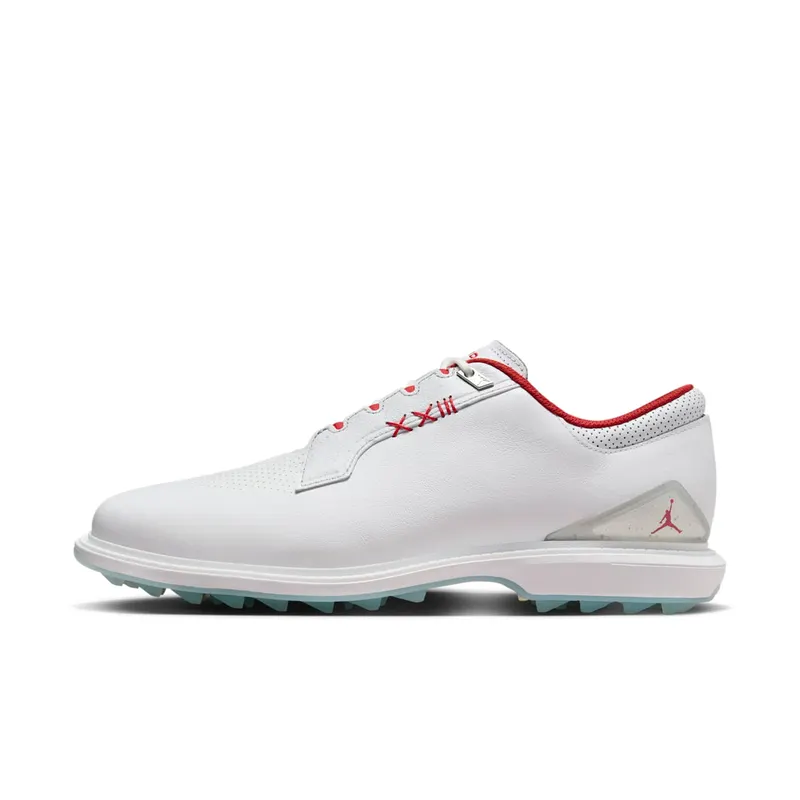 Jordan ADG 5 White Metallic Silver Blue Tint Fire Red (Wide) (FQ7874-101)