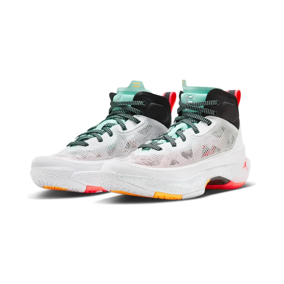 Jordan 37 Guo Ailun White Island Green Black Metallic Silver (FJ4495-130)