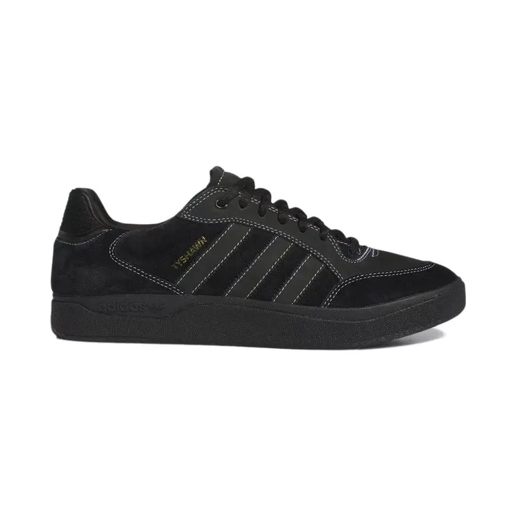 adidas Tyshawn Low Black White Gold Metallic (IE3130)