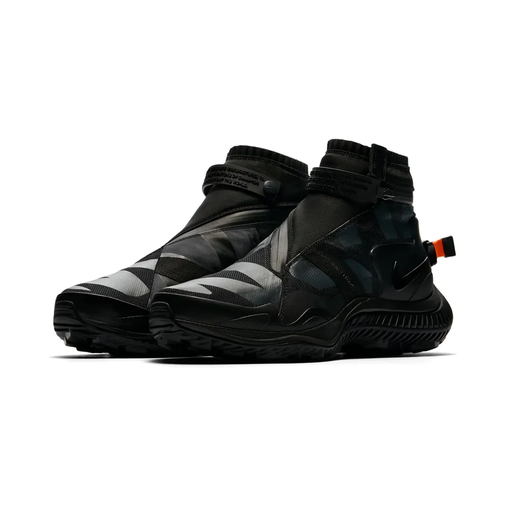 Nike NSW Gaiter Boot Black Anthracite Black/Anthracite-Team Orange-Black (AA0530-001)