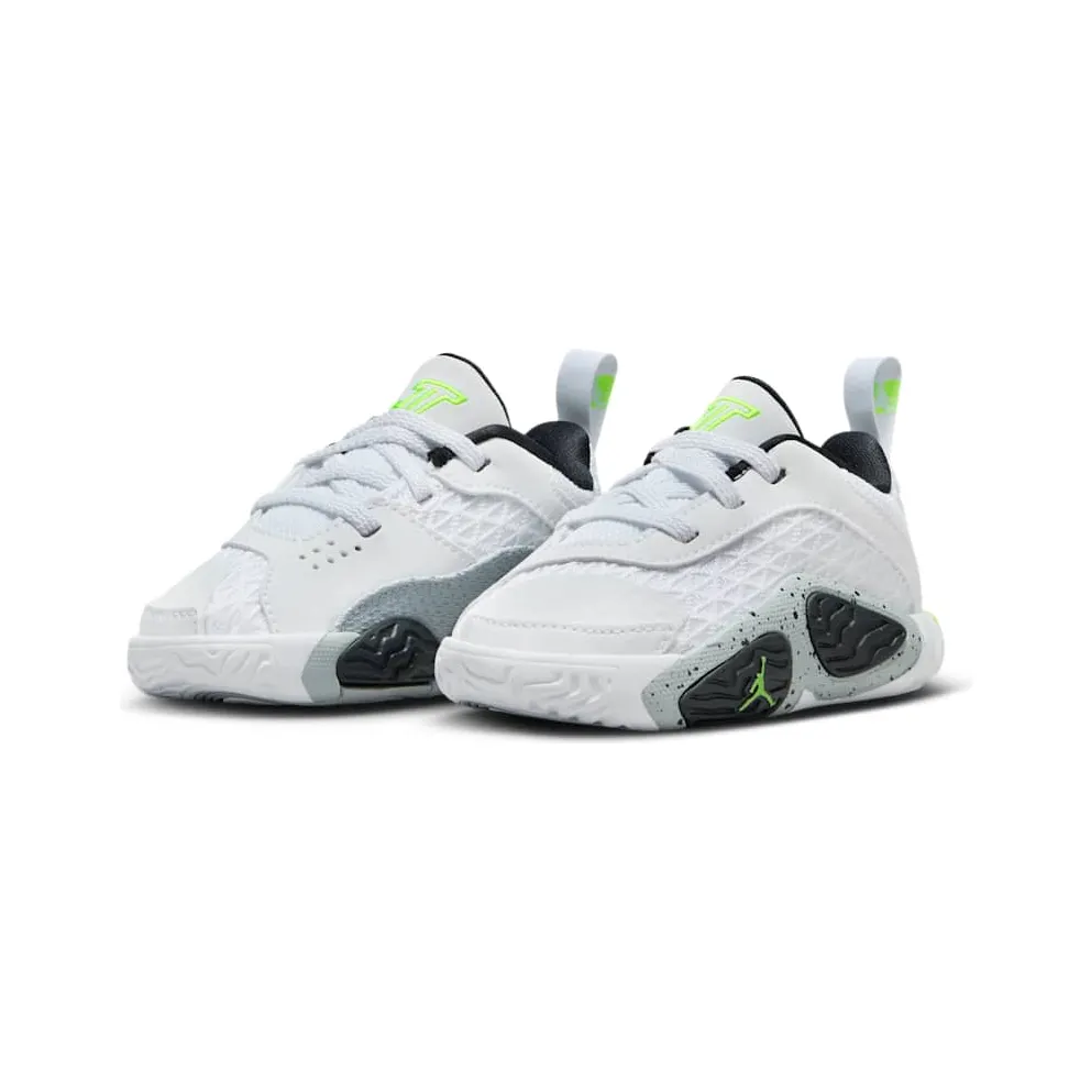 Jordan Tatum 2 White Black Wolf Grey Electric Green (FJ6461-100)