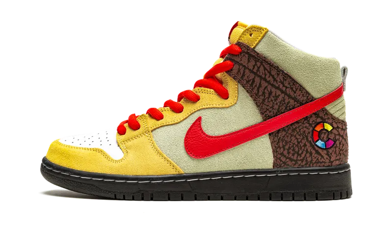 Nike SB Dunk High “Color Skates – Kebab and Destroy” (CZ2205-700)