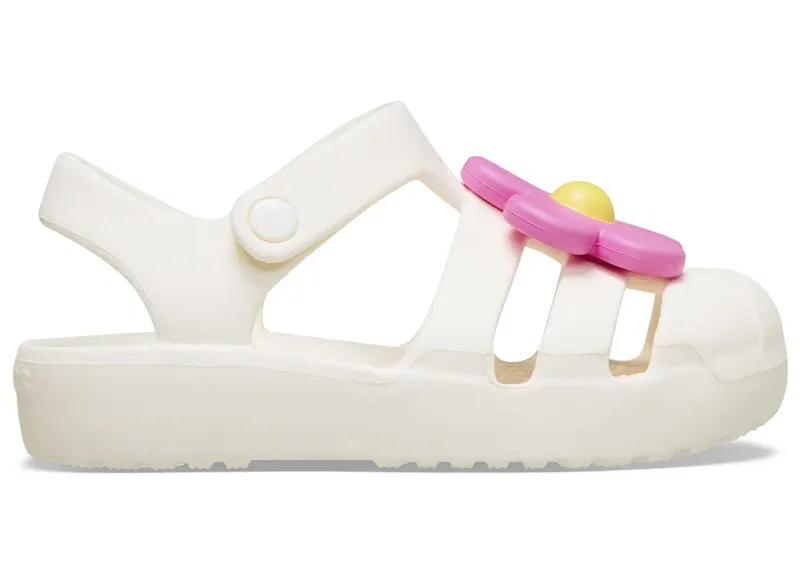 Crocs Classic Flower Fisherman Sandal Chalk (212526-0WV)