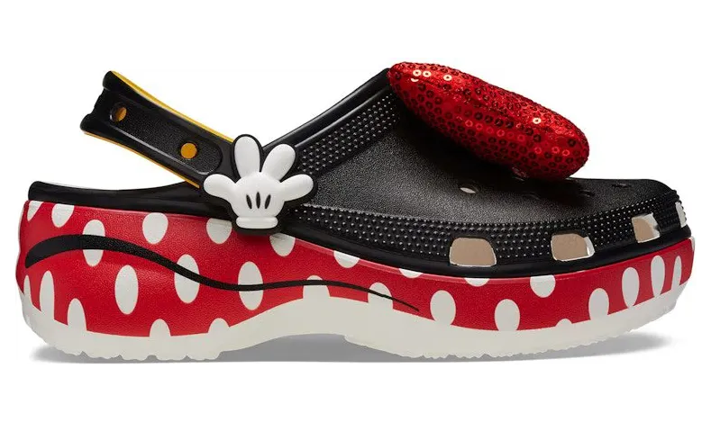 Crocs Classic Platform Clog Disney Minnie Mouse (209896-100)