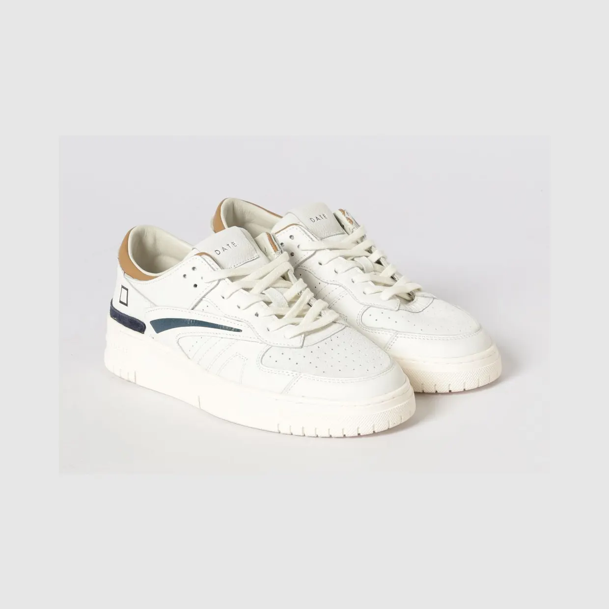 D.A.T.E D. A.T. E. Leather Torneo Sneakers White (M441TOCOWL)
