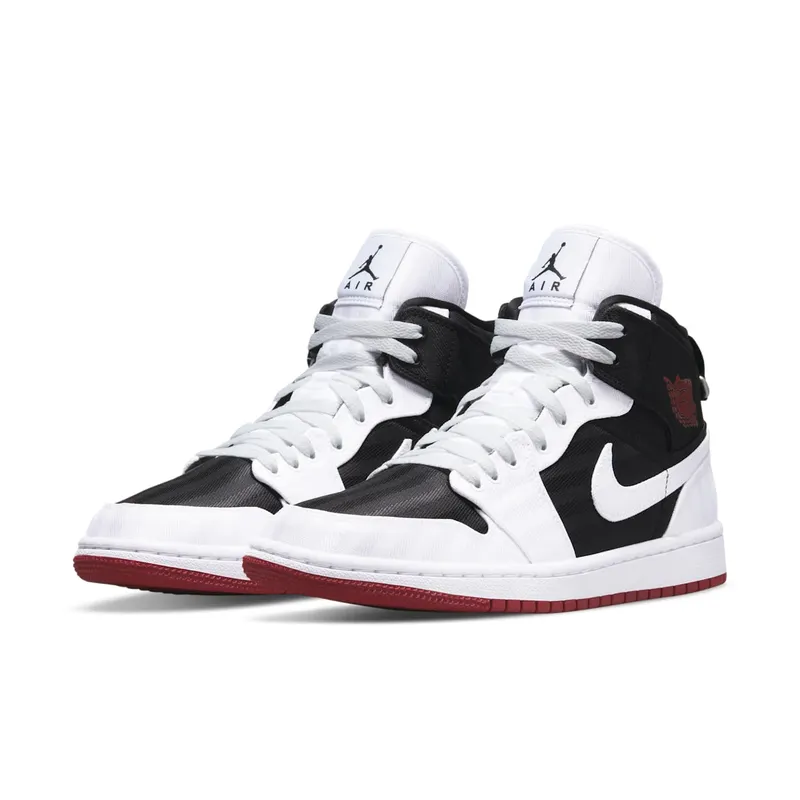 Air Jordan 1 Mid SE Utility Black White (DD9338-016)