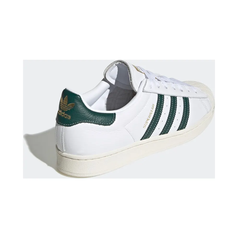 Adidas Superstar Cloud White / Collegiate Green / Gold Foil (GZ1604)