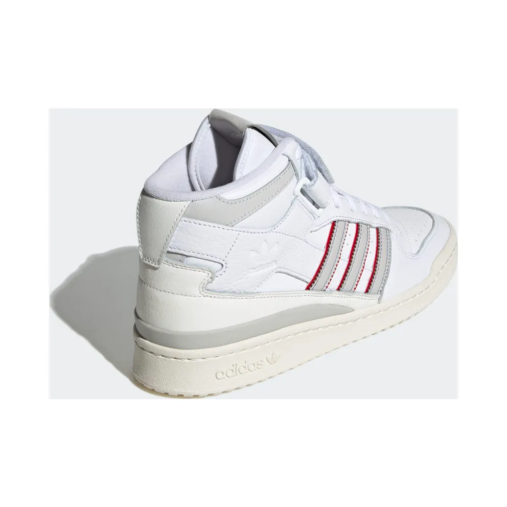 Adidas Forum Mid Cloud White / Grey One / Blue (H03434)