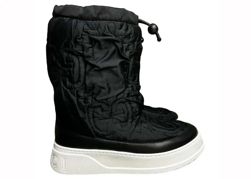 Gucci Cloth Boots Black (721104 FAAWE 1164)