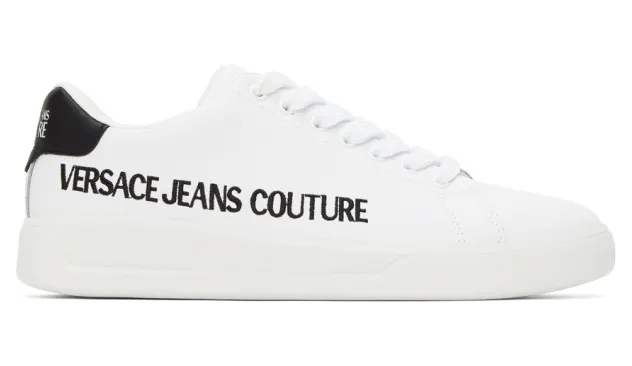 Versace Jeans Couture White Brad Sneakers (EE0YZBSH1E71779)