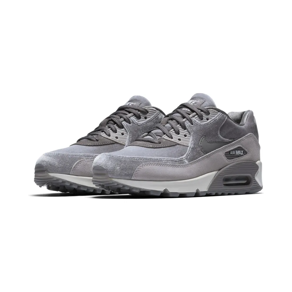 Nike Air Max 90 Velvet Gunsmoke (W) Gunsmoke/Gunsmoke (898512-007)