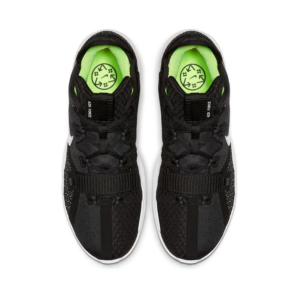 Nike Air Force Max Low Black White Black/White-White-Volt (BV0651-001)