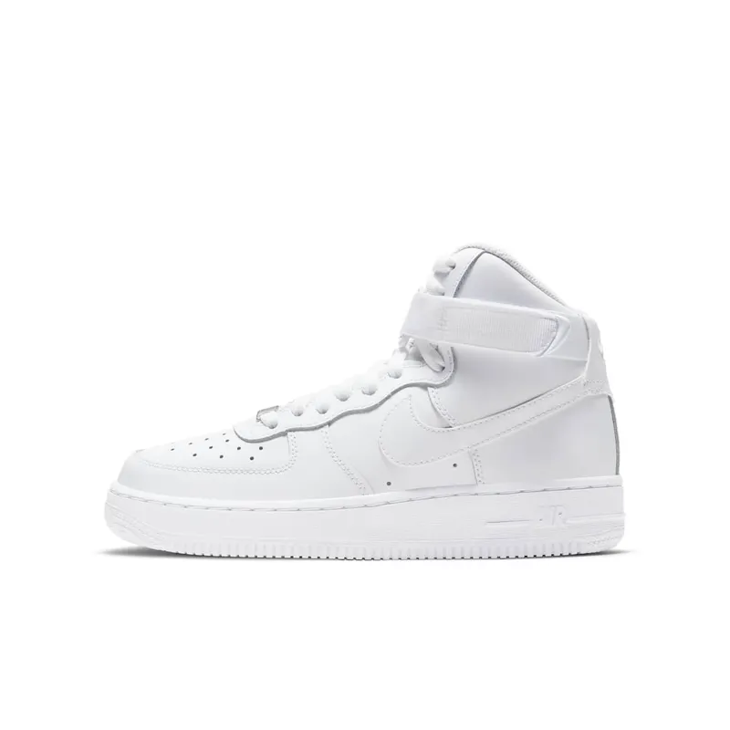 Nike Air Force 1 High LE Triple White (GS) (DH2943-111)