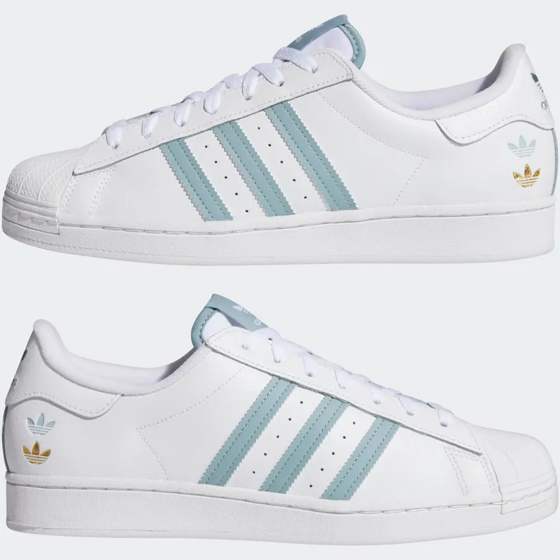 Adidas Superstar Cloud White / Magic Grey / Gold Foil (GY0977)