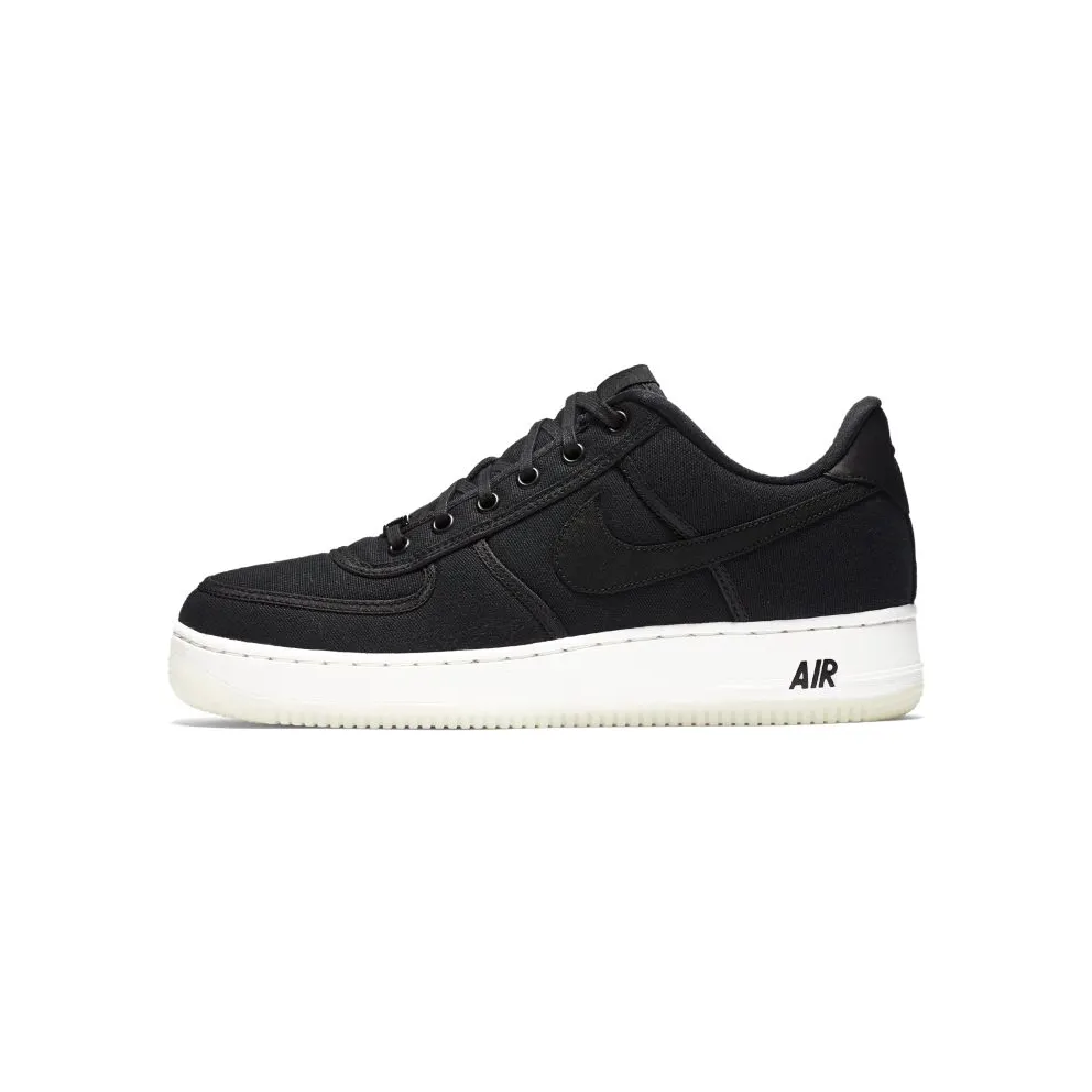 Nike Air Force 1 Low Canvas Black Black/Black-Summit White (AH1067-004)