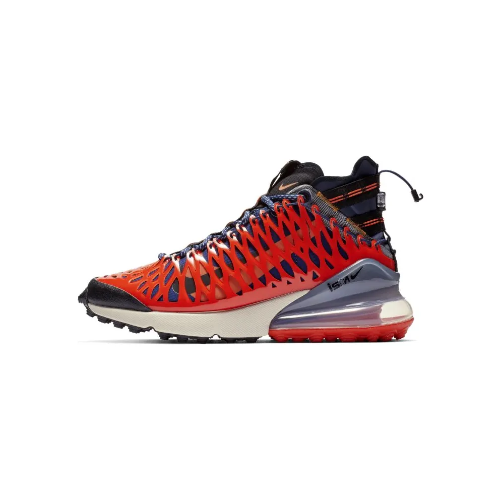 Nike Air Max 270 ISPA Blue Void Terra Orange Blue Void/Black-Terra Orange-Oatmeal (BQ1918-400)