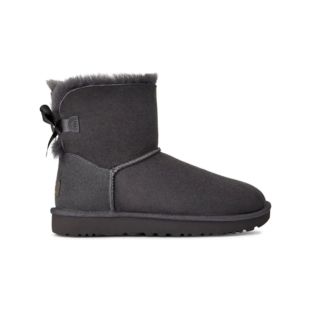 UGG Mini Bailey Bow II Obsidian (1016501-OBS)